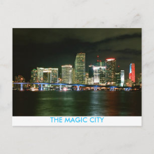 THE MAGIC CITY POSTCARD