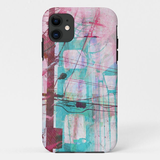 The Magic Electric Golden gate of san Francisco Ph Case-Mate iPhone Case (Back)