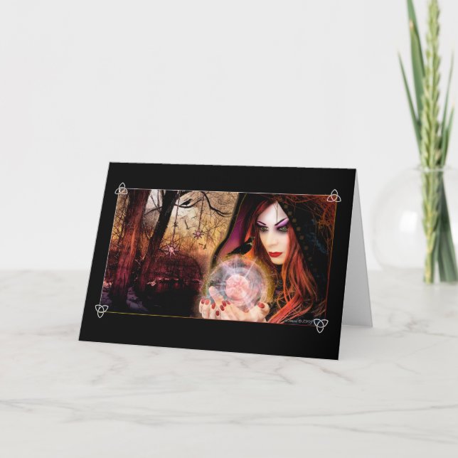 The Magic Forest  - Magical Blank Note Card (Front)