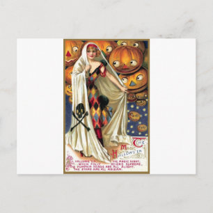 The Magic Halloween Postcard