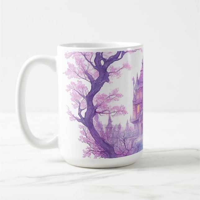 The magic of a Halloween night Coffee Mug (Left)