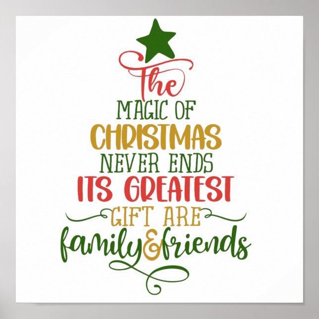 The Magic Of Christmas Poster (Front)