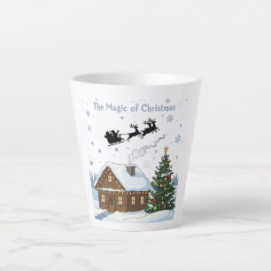 The Magic of Christmas Santa's Sleigh & Cosy Latte Mug