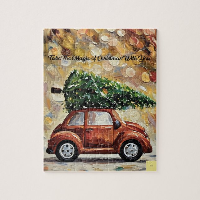 The magic of Chritsmas puzzle (Vertical)