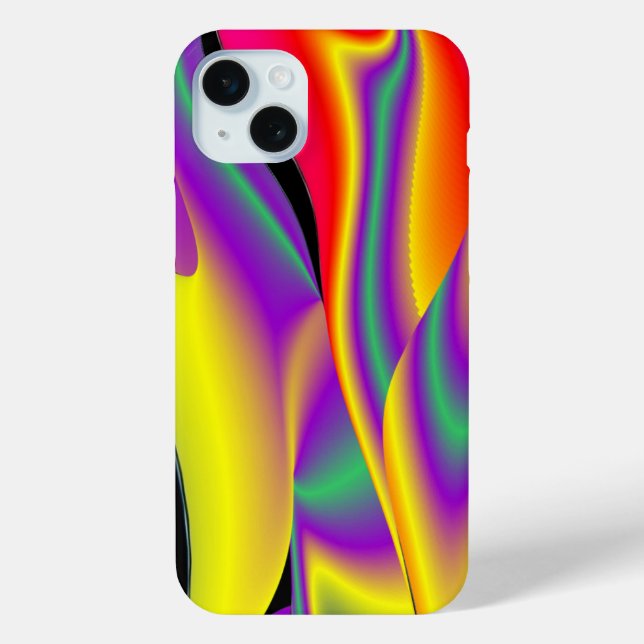 The Magic of Colours Abstract 3D Rainbowart Case-Mate iPhone Case (Back)