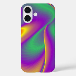 The Magic of Colours Abstract 3D Rainbowart iPhone 16 Case
