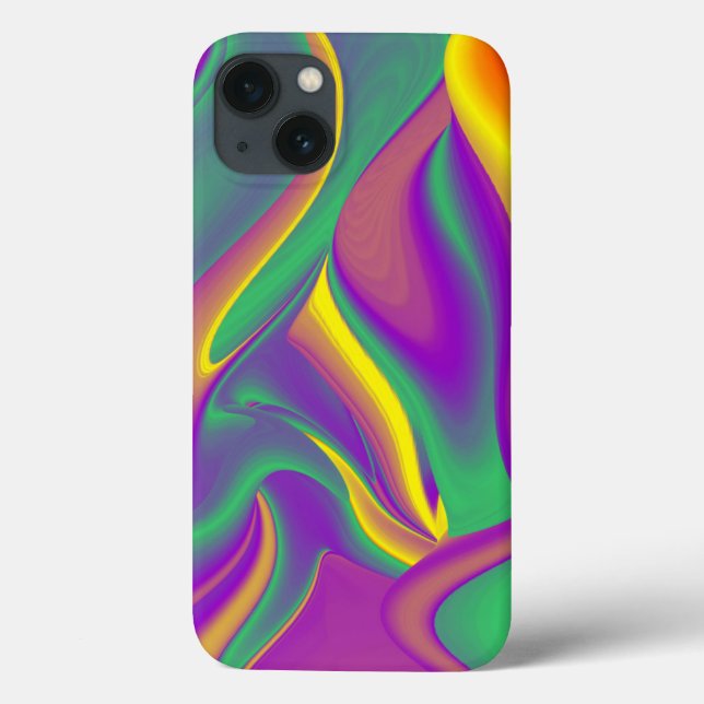 The Magic of Colours Abstract 3D Rainbowart Case-Mate iPhone Case (Back)