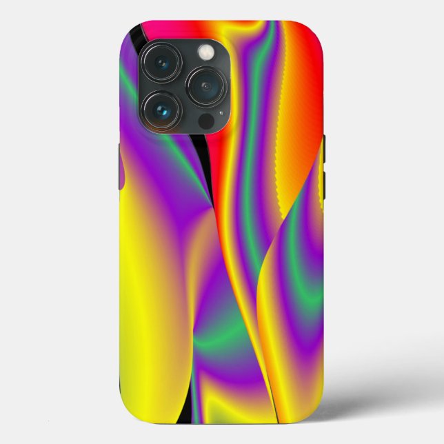 The Magic of Colours Abstract 3D Rainbowart Case-Mate iPhone Case (Back)