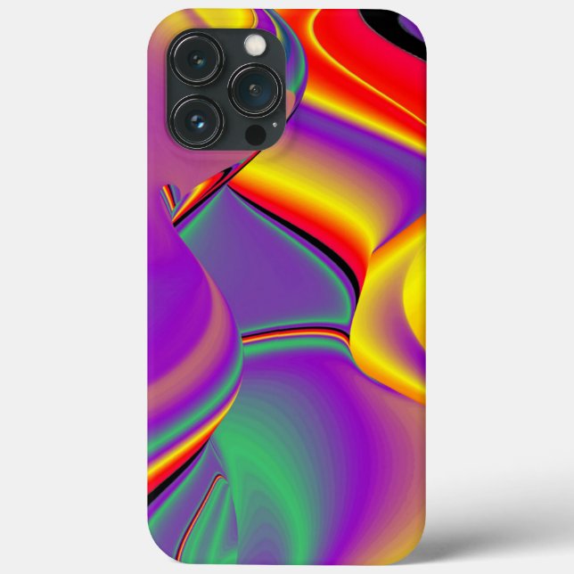 The Magic of Colours Abstract 3D Rainbowart Case-Mate iPhone Case (Back)