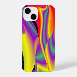 The Magic of Colours Abstract 3D Rainbowart iPhone 14 Case