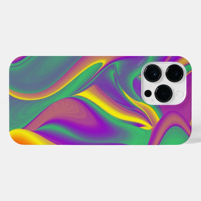 The Magic of Colours Abstract 3D Rainbowart iPhone Case (Back Horizontal)