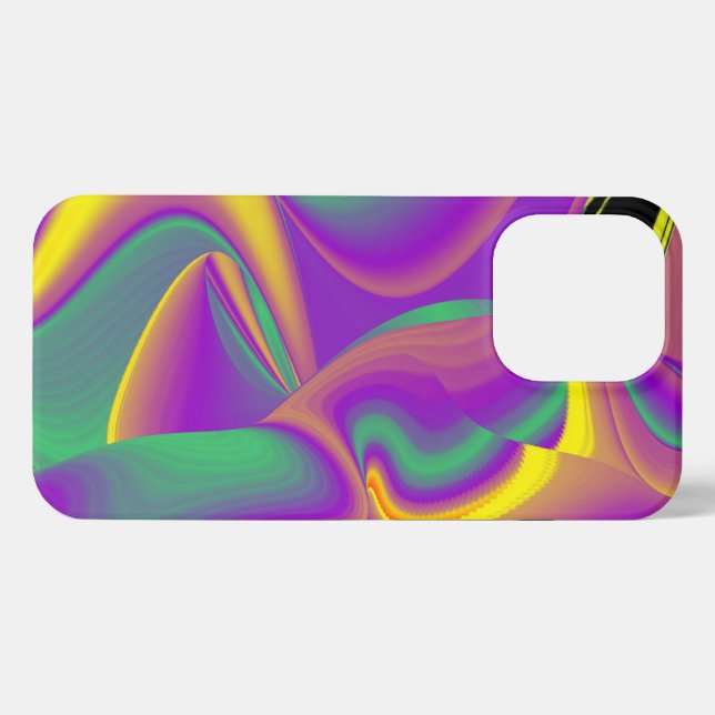 The Magic of Colours Abstract 3D Rainbowart iPhone Case (Back Horizontal)
