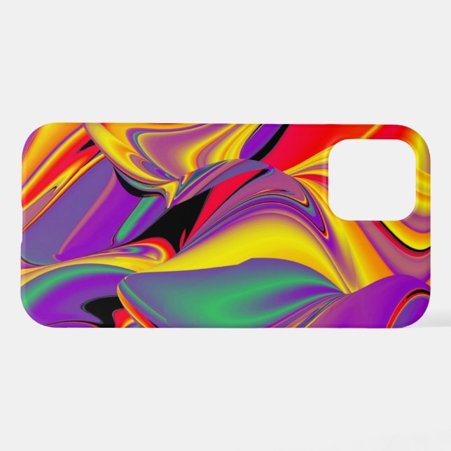 The Magic of Colours Abstract 3D Rainbowart iPhone Case (Back Horizontal)