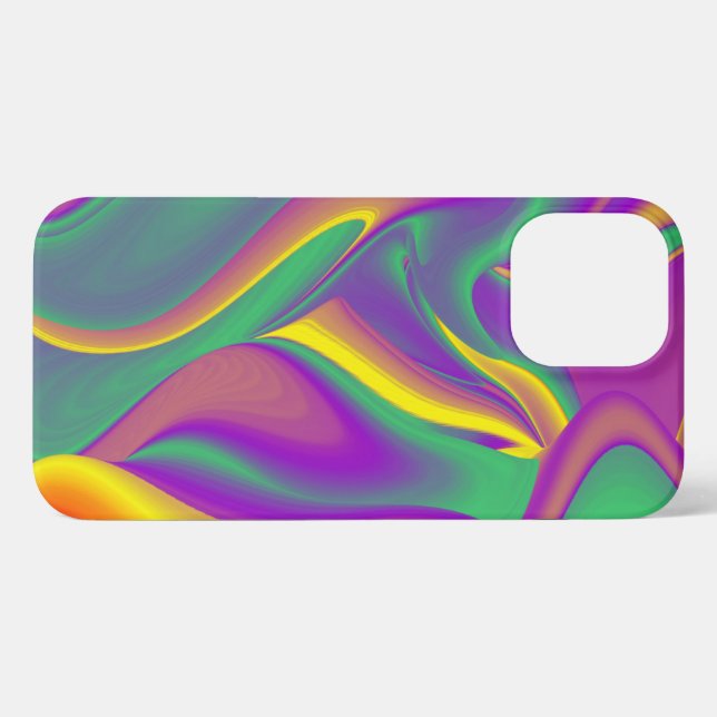 The Magic of Colours Abstract 3D Rainbowart iPhone Case (Back Horizontal)