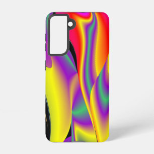 The Magic of Colours Abstract 3D Rainbowart Samsung Galaxy Case