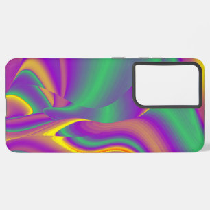 The Magic of Colours Abstract 3D Rainbowart Samsung Galaxy Case