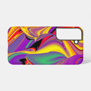 The Magic of Colours Abstract 3D Rainbowart Samsung Galaxy Case