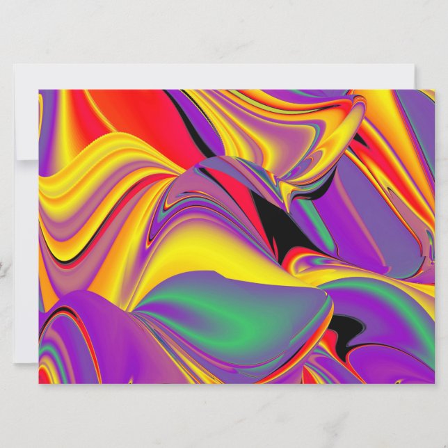 The Magic of Colours , Cards , Add Your Text (Front)