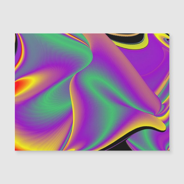 The Magic of Colours Magnetic Card (Front)