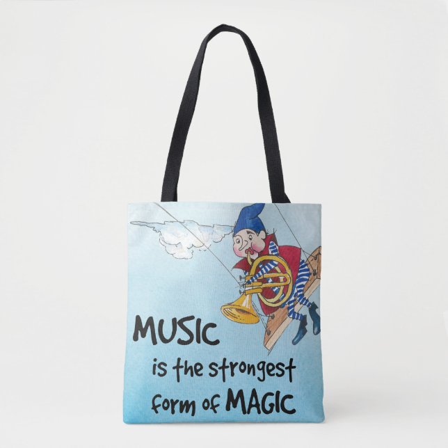 The magic of music tote bag (Front)