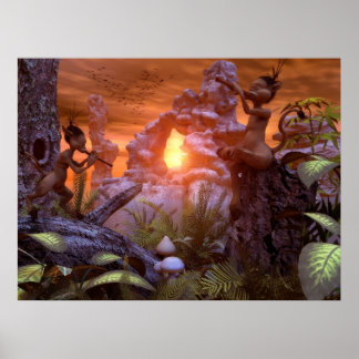 The Magic Of Nature's Music Poster