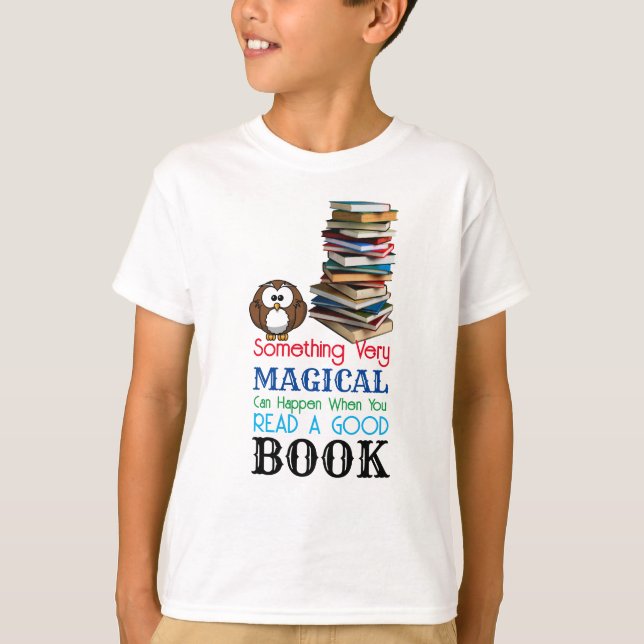 The Magic Of Reading T-Shirt (Front)