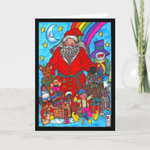 The Magic of Santa Card