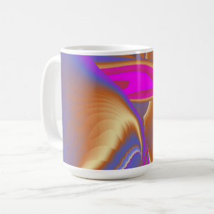 The Magic of Summer , Abstract 3D Art Coffee Mug
