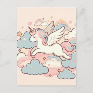 The Magic of Unicorns Postcard