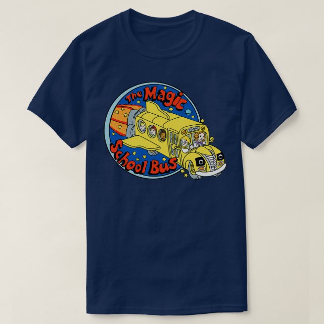 The magic School Bus 1 T-Shirt (Design Front)
