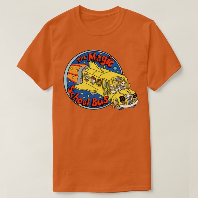 The magic School Bus T-Shirt (Design Front)