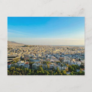 THE MAGIC VIEW OF ATHENS POSTCARD