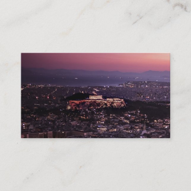 THE MAGICAL ATHENS BUSINESS CARD (Front)