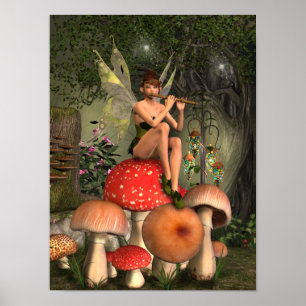 The Magical Flute Player Poster