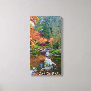 The Magical Kyoto Garden, Holland Park, London Canvas Print