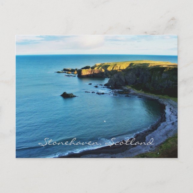 The magical Stonehaven in beautiful Scotland! Postcard (Front)
