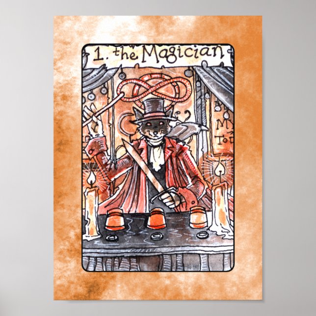 The Magician Tarot Poster (Front)