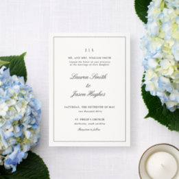 The Magnolia Suite | Formal Script Wedding