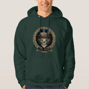 The Mago – Occult Skull & Tarot Art Design Hoodie