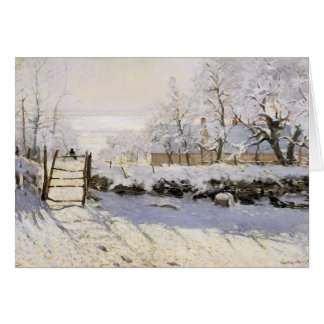 The Magpie by Monet