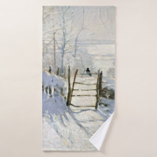 The Magpie, Monet Bath Towel