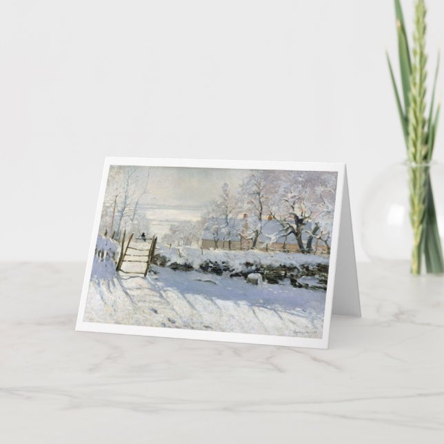 The Magpie, Monet Card (Front)