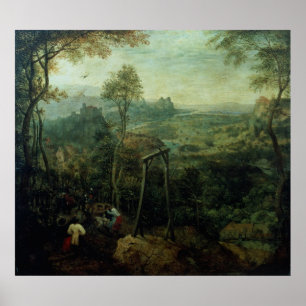 The Magpie on the Gallows, 1568 Poster