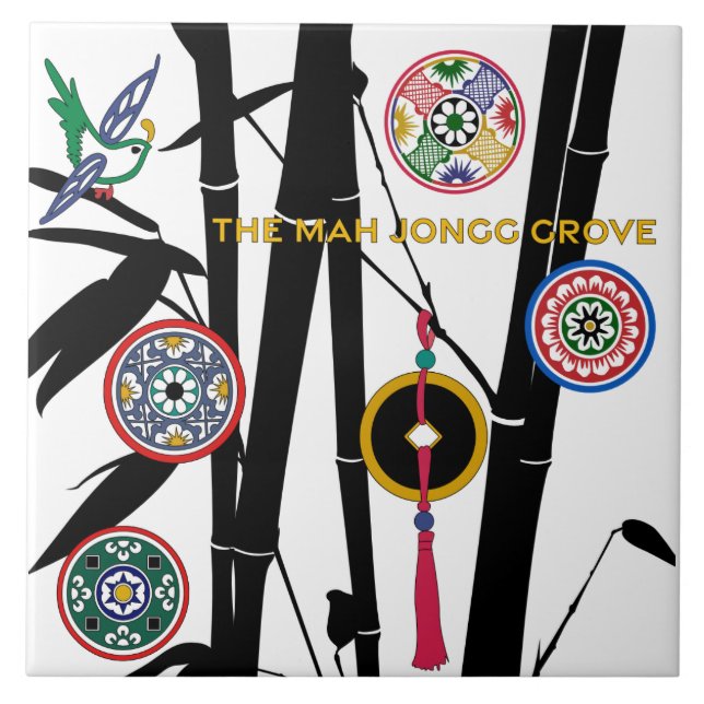 The Mah Jongg Grove Tile (Front)