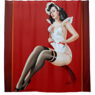 The Maid by Peter Driben Shower Curtain