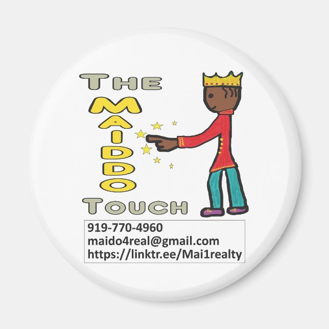 The Maiddo Touch Magnet (Front)