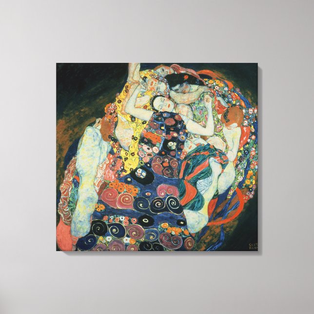 The Maiden, 1913 (oil on canvas) Canvas Print (Front)