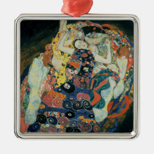 The Maiden, 1913 (oil on canvas) Metal Tree Decoration