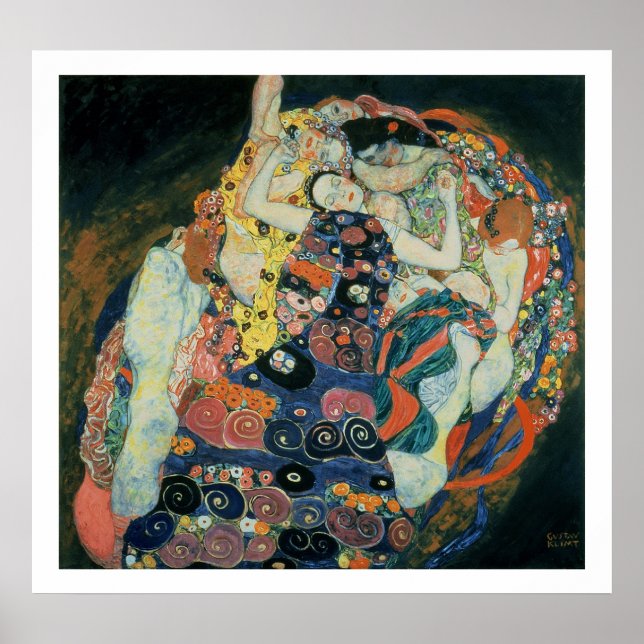 The Maiden, 1913 (oil on canvas) Poster (Front)