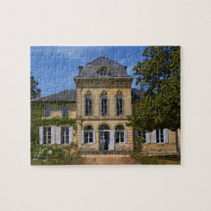 The main chateau building, renovated by jigsaw puzzle
